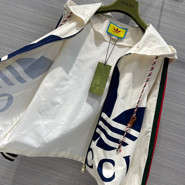 【日本未発売】アディダス×グッチ コラボ ヴィスコース ジップアップジャケット guw52008人気