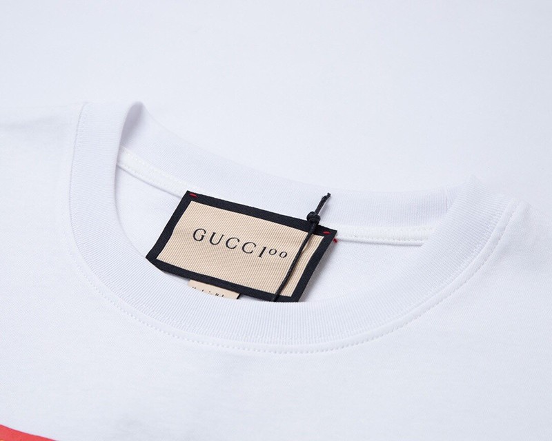 争奪戦 【100周年記念】グッチ ◇ コットン ロゴTシャツ コピー gux96442激安送料無料