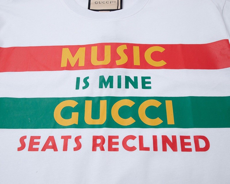 争奪戦 【100周年記念】グッチ ◇ コットン ロゴTシャツ コピー gux96442高い品質