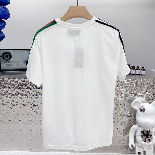 目を惹くカラー ディダス×グッチ コットン ジャージ Tシャツ スーパーコピー guy00930激安送料無料