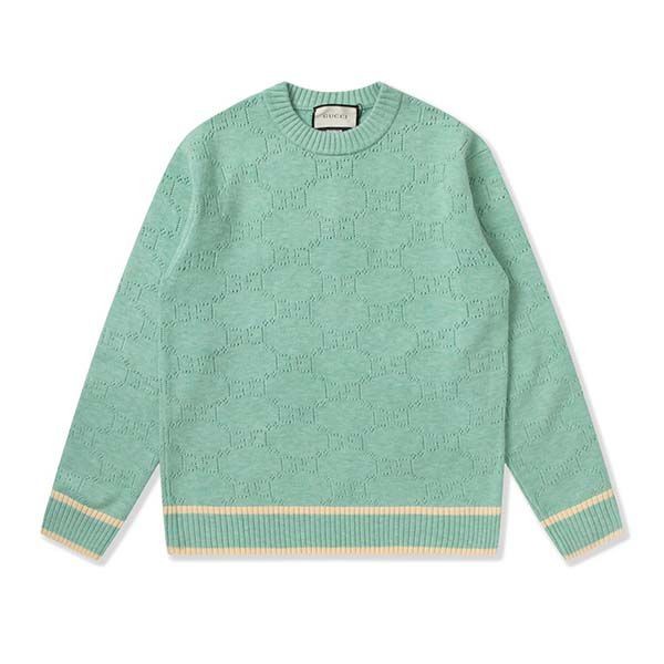 可愛い グッチ GGジャカード コットン コピー セーター guy89242