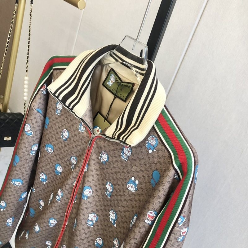 ★日本!!人気！グッチ★ドラえもん × グッチ ジャージジャケットコピー guz18831人気