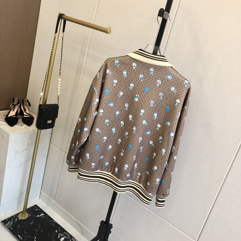 ★日本!!人気！グッチ★ドラえもん × グッチ ジャージジャケットコピー guz18831代引きを販売