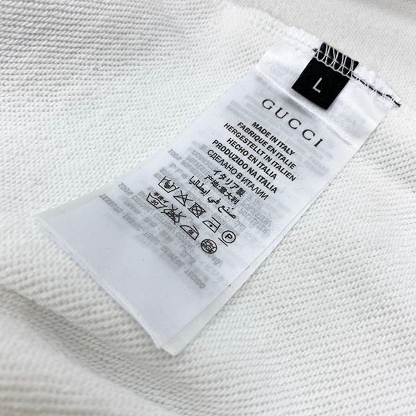 グッチ ロゴ フードパーカー コピー ホワイト guz48537N級品