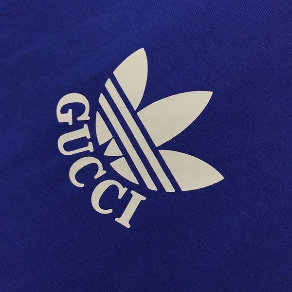 一目惚れ♪アディダス×グッチ コットンジャージー Tシャツ コピー guz83234高い品質
