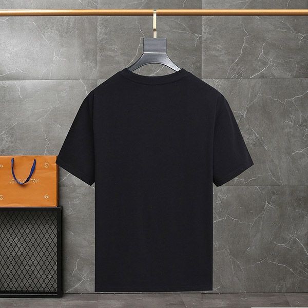 ギフトに最適ノースフェイス グッチ コピー ロゴ コットン Tシャツ 2色 guz86483N級品