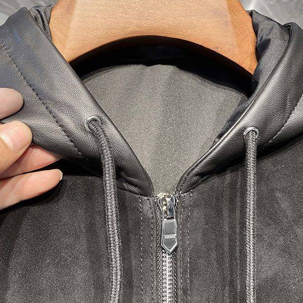 入手困難 エルメス レザーパーカー スーパーコピー erb58342高い品質