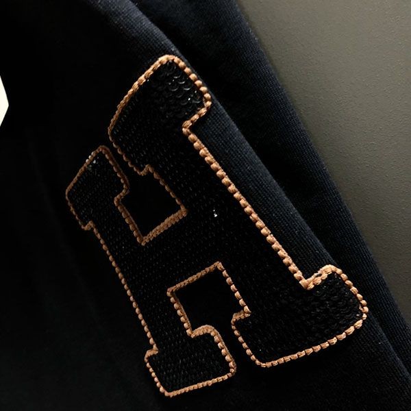 希少エルメス スーパーコピー 半袖 Tシャツ H刺繍 コットン eri25864激安送料無料