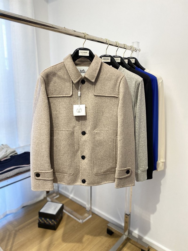 ☆超人気☆エルメス☆ショートジャケット コピー メドール カシミア erl19057