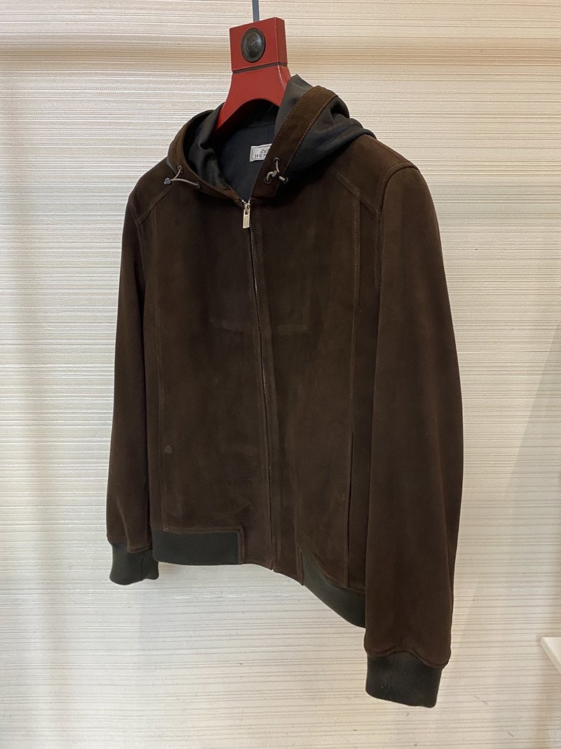 超話題!エルメス★カシミヤ ジップ付きジャケットコピー ero77446通販