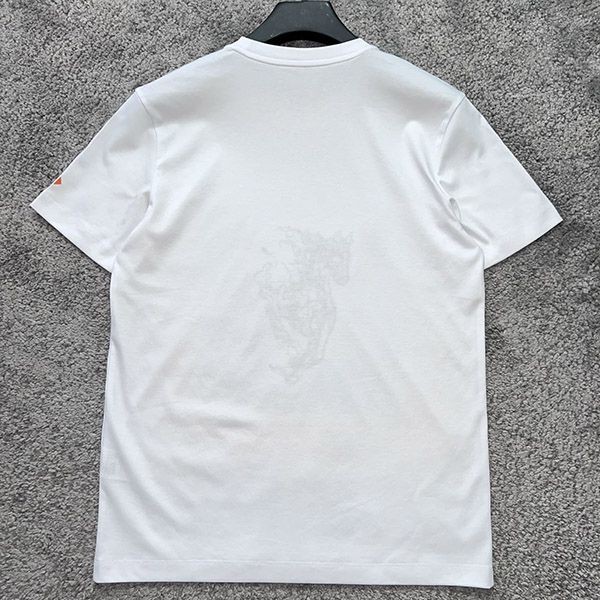 人気急上昇エルメス 半袖 Tシャツ スーパーコピー H刺繍 コットン err31105人気