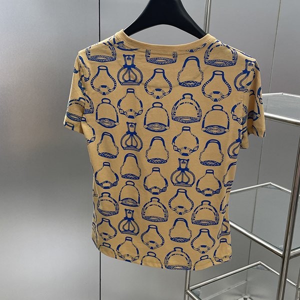 新色☆希少エルメス プリントTシャツ スーパーコピー erz82368激安送料無料