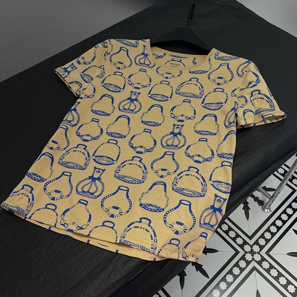 新色☆希少エルメス プリントTシャツ スーパーコピー erz82368高い品質