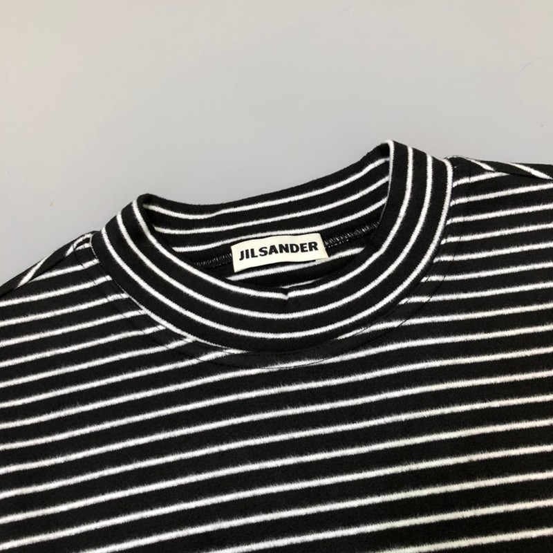 可愛いジルサンダー Tシャツ 偽物 ロゴ 長袖 ロンT Jih40210激安送料無料