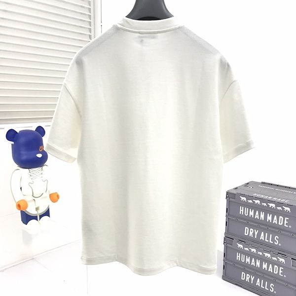 一目惚れ♪ジルサンダー コピー タイガープリントTシャツ アイボリー 2色 Jih95539人気