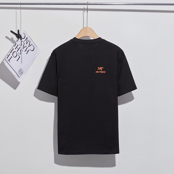 ジルサンダー+ x アークテリクス 偽物 コラボロゴTシャツ 男女兼用 Jik13604品質保証