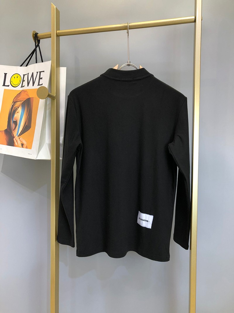 人気No1 ジルサンダー Tシャツ コピー ロゴ 長袖 ロンT 2色 Jil99755激安送料無料