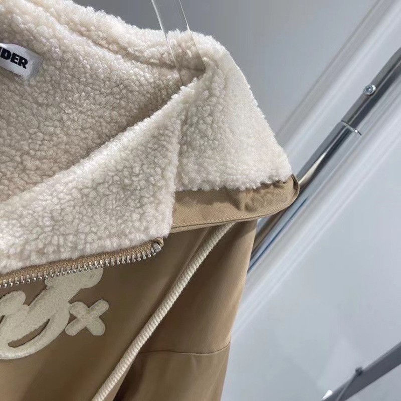 ☆超人気☆ジルサンダー モックパーカー 偽物 もっとフリース Jin75183高い品質