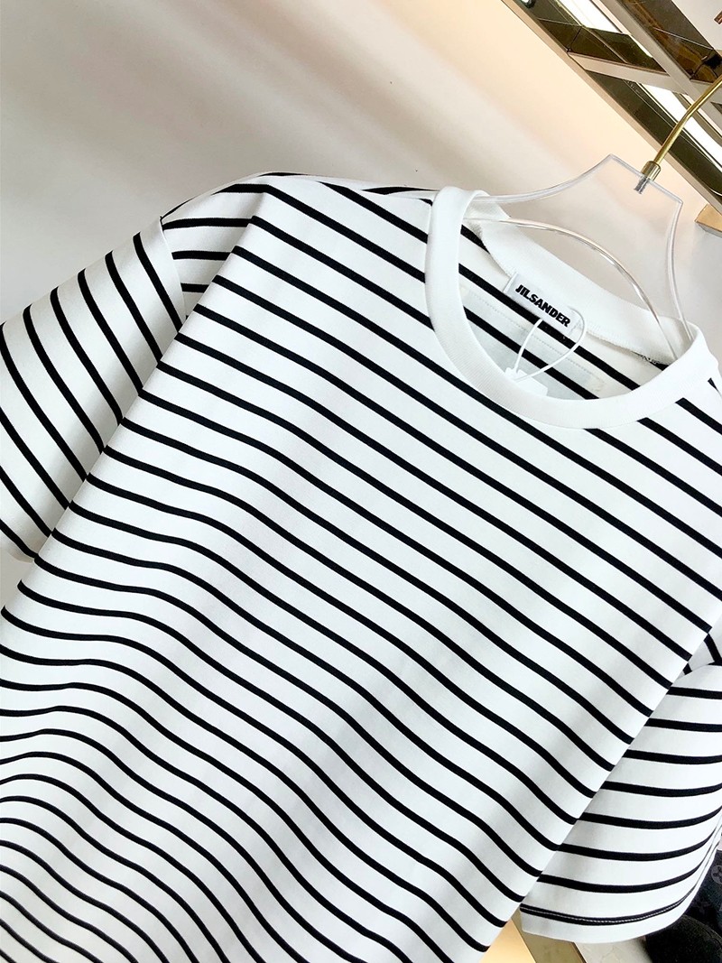 人気 ジルサンダー Tシャツ パロディ ロゴ プリント コットン 送関込み Jiq96698高い品質