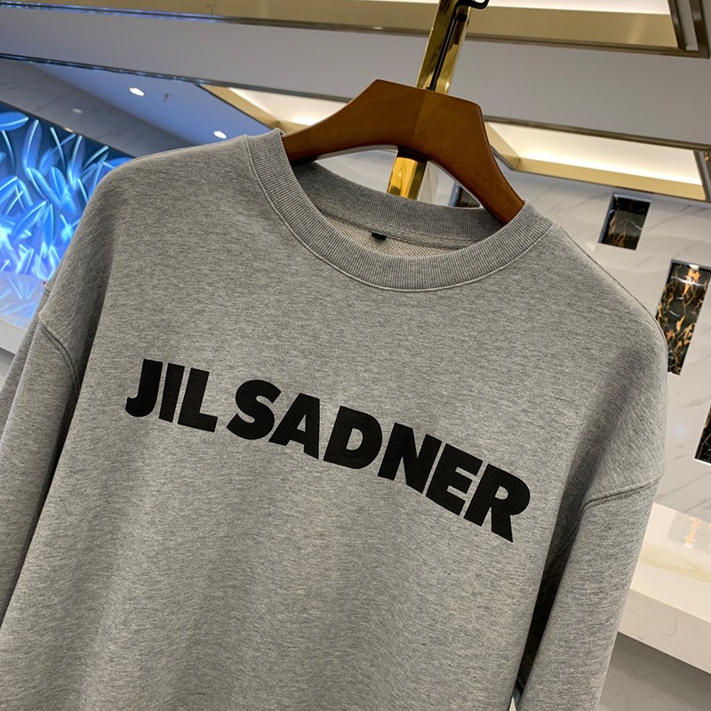 【日本未発売】ジルサンダー パーカー 偽物 ロゴ刺繍 スウェットフーディー Jir41169激安送料無料