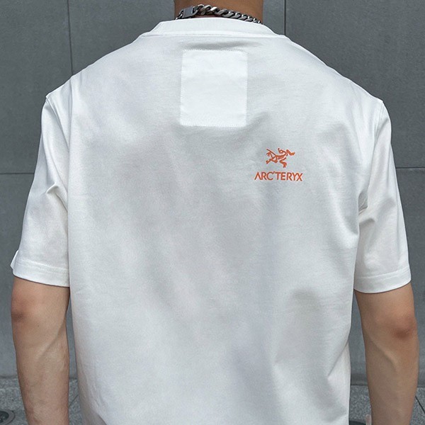 完売必至ジルサンダー+ x アークテリクス コピー コラボロゴTシャツ 男女兼用 Jiw28108人気