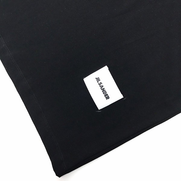 ☆超人気☆ジルサンダー ロゴTシャツ コピー 半袖 ブラック Jiy35542N級品