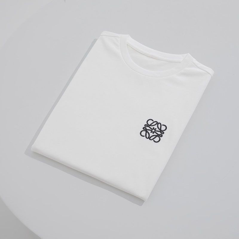 超話題!ロエベ☆アナグラム ロゴ コットン 半袖Tシャツ 偽物 H526Y22J261激安送料無料
