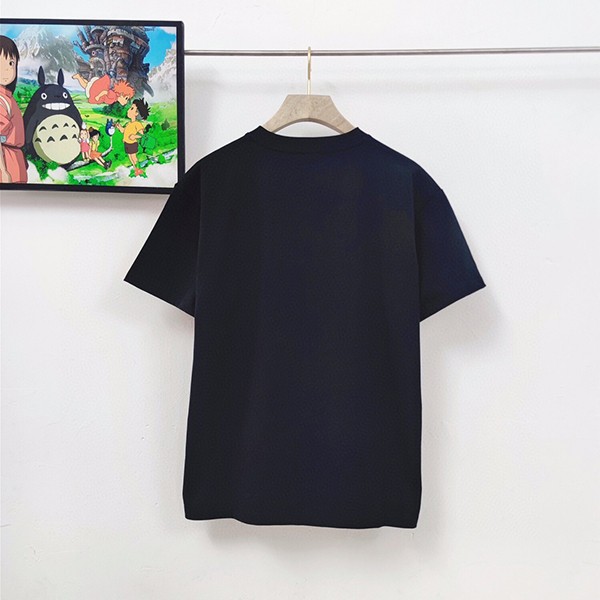 ロエベ☆アナグラム フェイクポケット ロゴ コットン 半袖Tシャツ コピー H526Y22X25激安送料無料