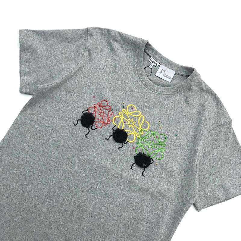 春夏新作ロエベ×ジブリ コピー ススワタリ アナグラム Tシャツ (コットン) S928Y22J01人気