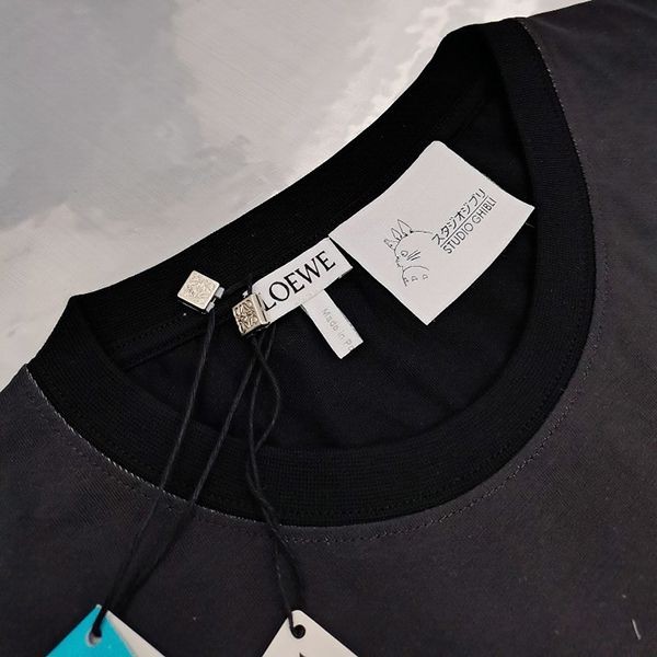入手困難ロエベ カルシファー Tシャツ スーパーコピー クルーネック loa34810激安送料無料