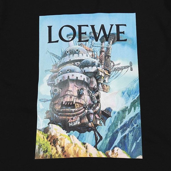 ★日本!!人気！ロエベ アナグラム プリント Tシャツ スーパーコピー loa38175代引きを販売