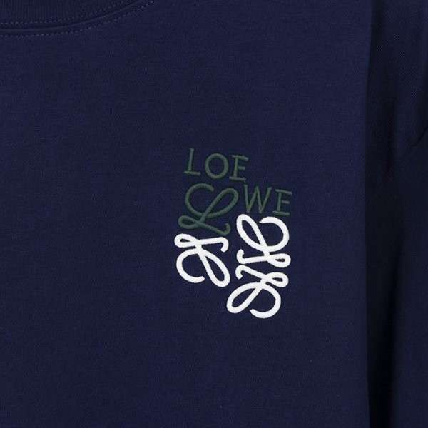 入手困難品！ロエベ アナグラム Tシャツ 偽物 loa71055高い品質