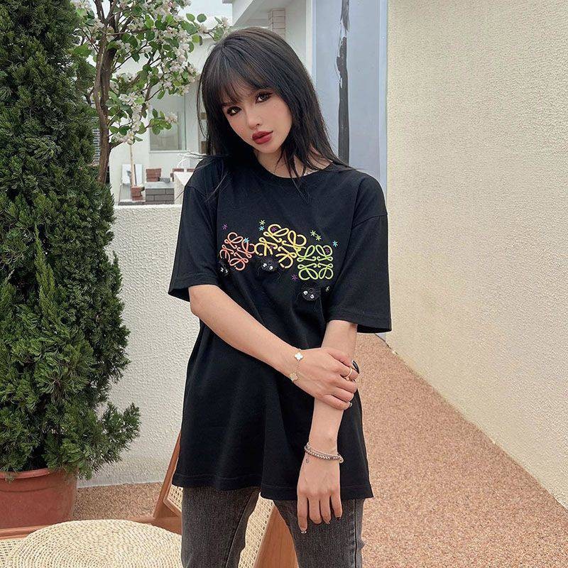 ロエベ コピー『千と千尋の神隠し』ススワタリ アナグラム Tシャツ (コットン) lob44738高い品質