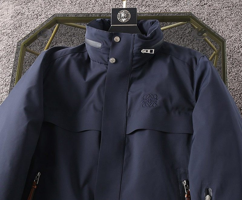 超希少！ロエベ コットン フーデッド パファー ダウンジャケット コピー lob70961激安送料無料
