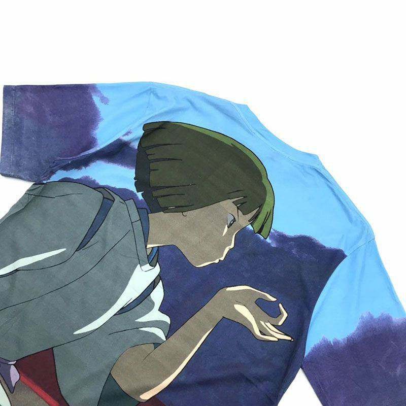 累積売上総額第１位！ロエベ 千と千尋の神隠し ハク Tシャツ コットンジャージー lob94485N級品