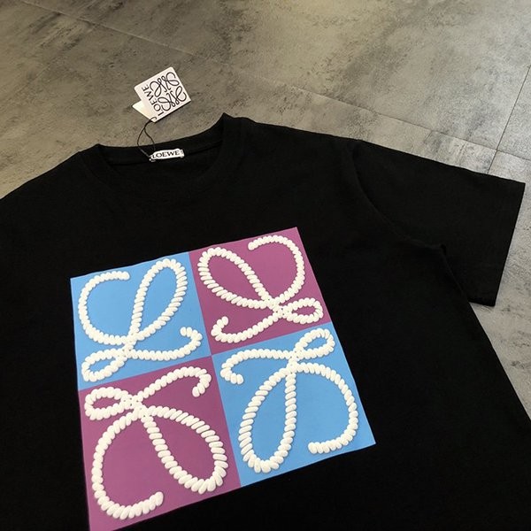 ロエベ アナグラム Tシャツ スーパーコピーお洒落に♪ loc76889通販