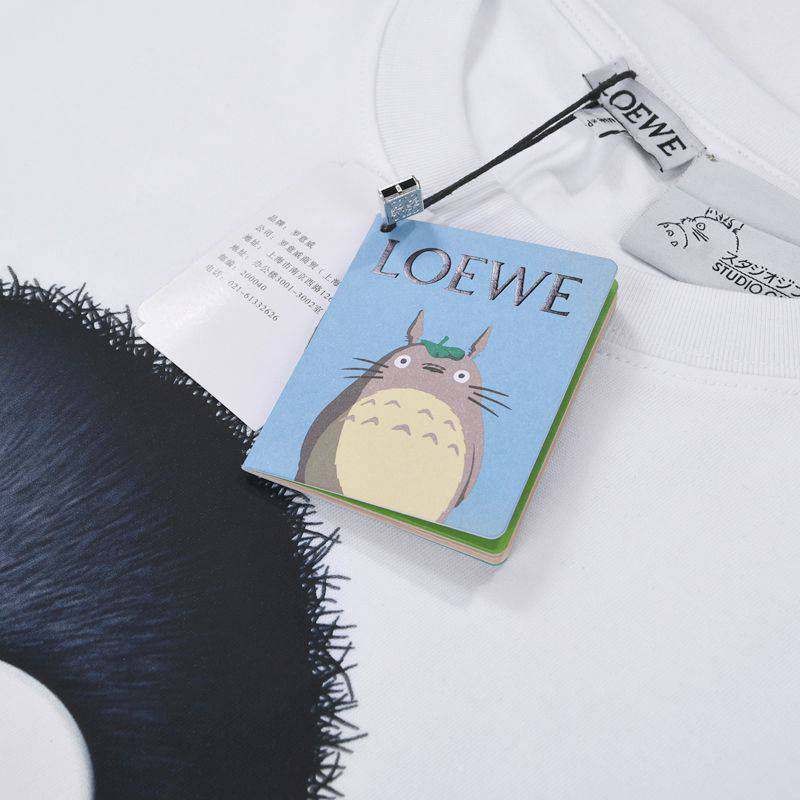 大人気!!新色 ロエベ × スタジオジブリ ロゴ Tシャツ コピー loc79636激安送料無料