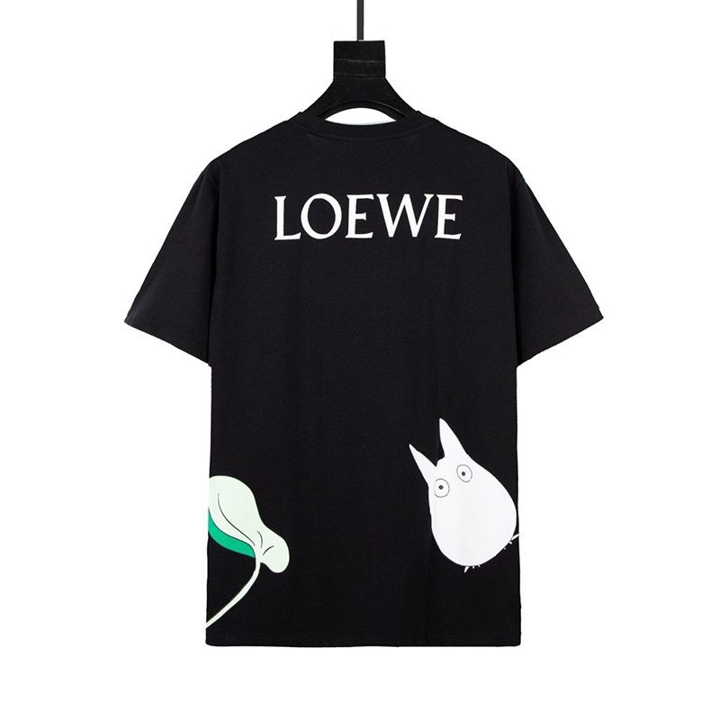 定番 可愛い ロエベ トトロ tシャツ スーパーコピー コラボ コットン lod07346通販