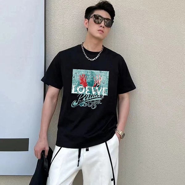 新作で超限定♪ロエベ Tシャツ コピー 半袖 コットン lof34837通販