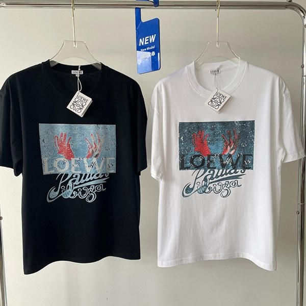 新作で超限定♪ロエベ Tシャツ コピー 半袖 コットン lof34837最高級