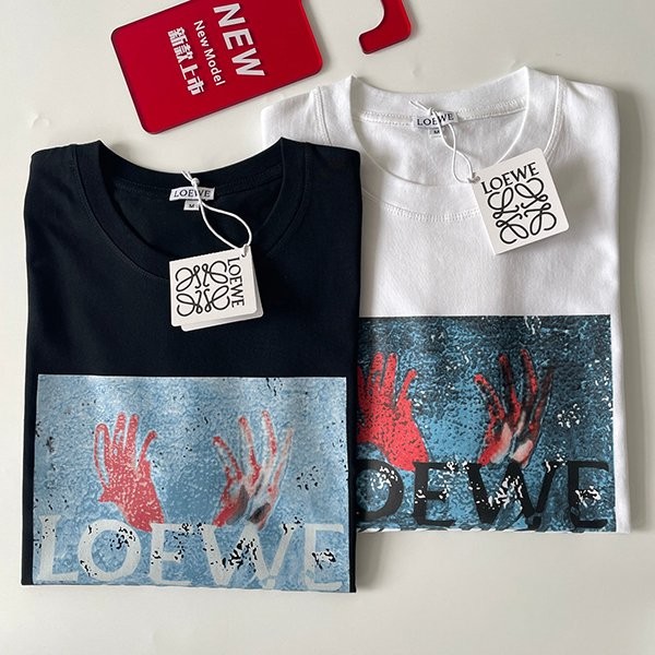 新作で超限定♪ロエベ Tシャツ コピー 半袖 コットン lof34837N級品
