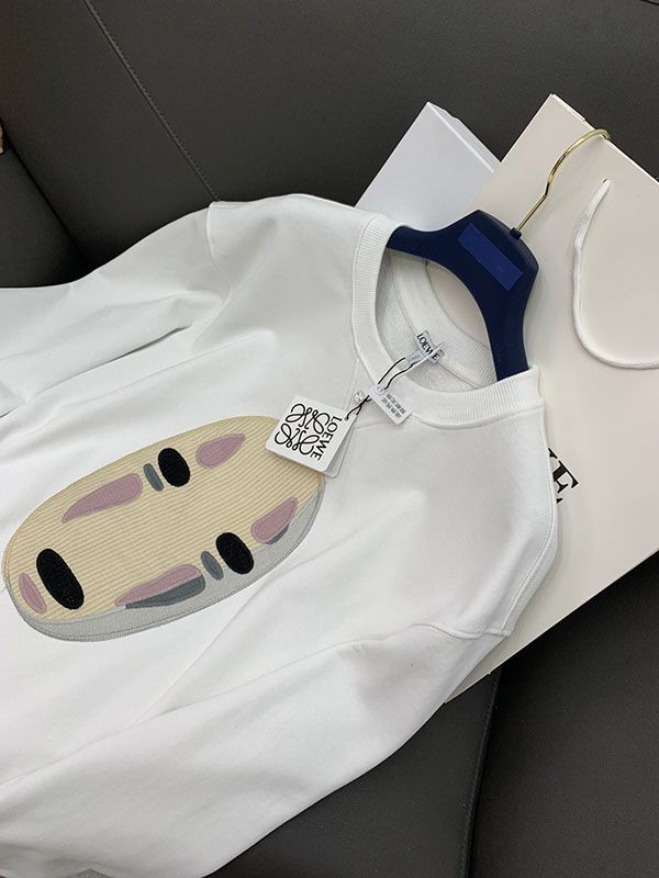ロエベ×千と千尋の神隠し カオナシ エンブロイダリースウェット loh32716N級品