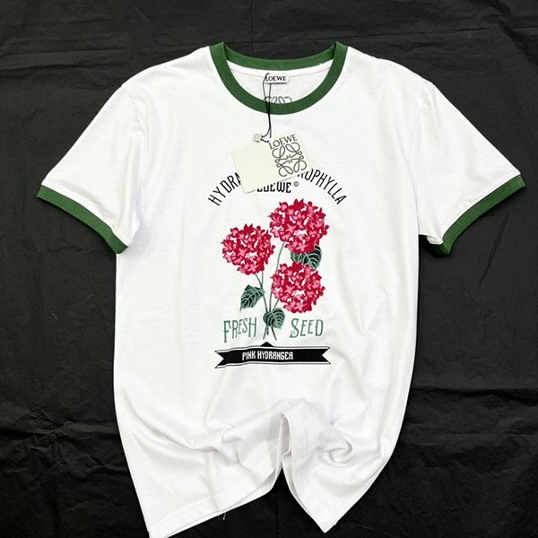 新色☆ロエベ フラワー Tシャツ コピー コットンジャージー S540Y22X29通販