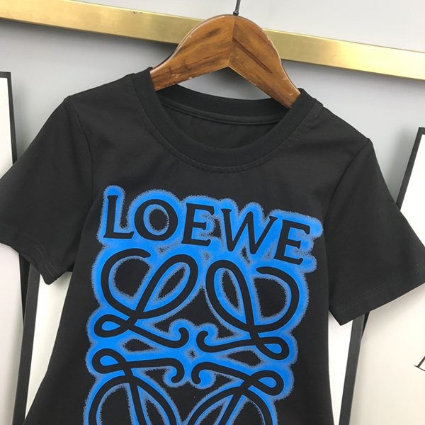 可愛い ロエベ Tシャツ コピー 半袖 コットン 注目度抜群！ loj53908激安送料無料