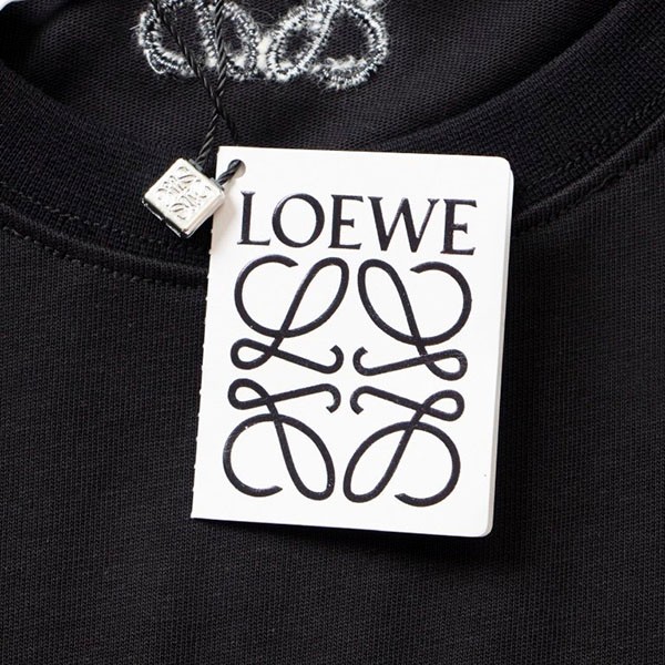 人気No1ロエベ 偽物 Paulas Ibiza ロゴ コットン Tシャツ 半袖 lok07899高い品質