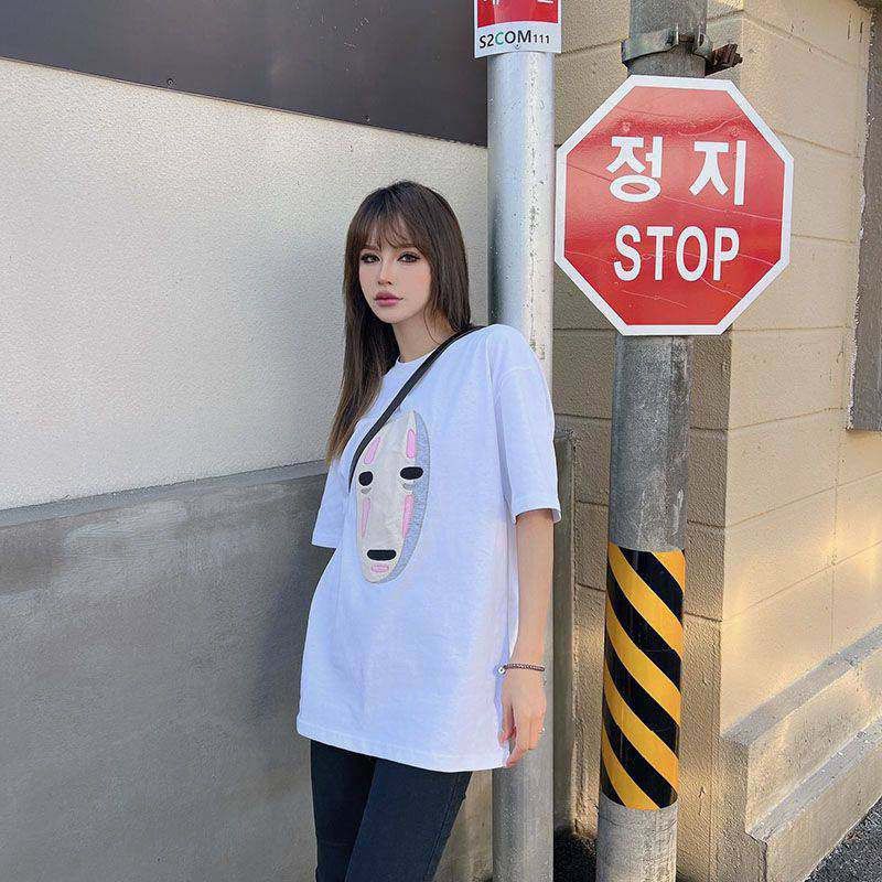 ☆超人気☆【ロエベ×スタジオジブリ】カオナシ クルーネック Tシャツ コピー lol01203代引きを販売