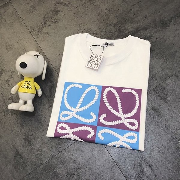 絶対欲しい！可愛い♡ロエベ アナグラム Tシャツ コピー lom72020品質保証
