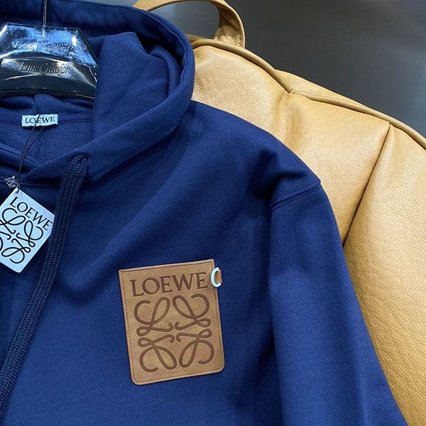 セール新作 ロエベ ロゴ フーディー パーカー スーパーコピー lom93123高い品質