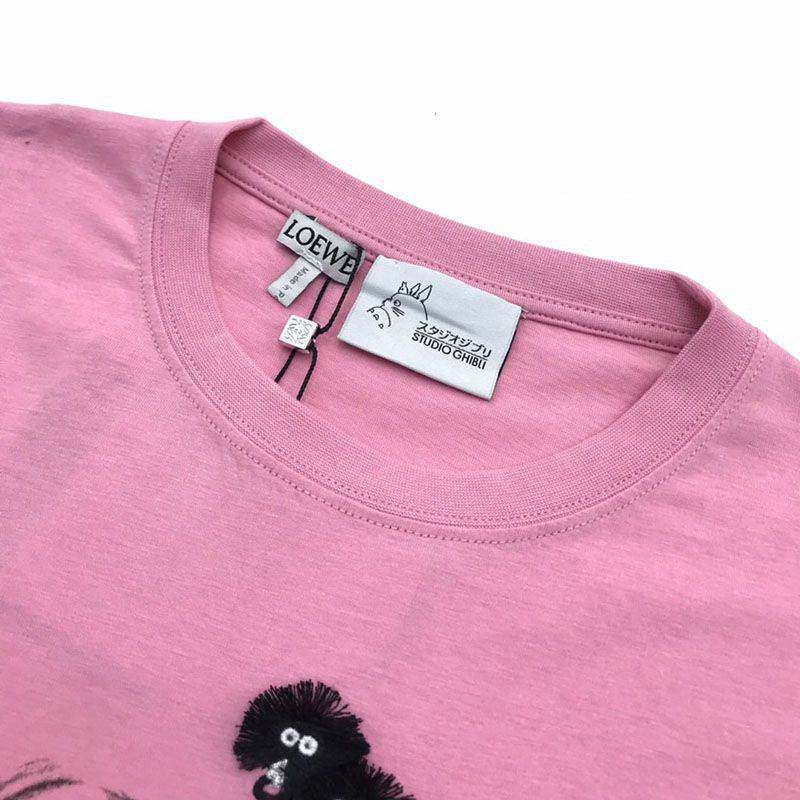 定番 ロエベ × スタジオジブリ ロゴ Tシャツ 偽物 lon76306激安送料無料