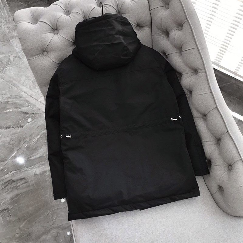 希少色 ロエベ コットン フーデッド パファージャケット loo59058最高級